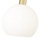 Z-Lite Margo 1 Light Pendant, Olde Brass & White 7500P10-OBR - alternate 3